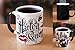 Morphing Mugs Batman Arkham Knight (Harley Quinn) Ceramic Mug, Black