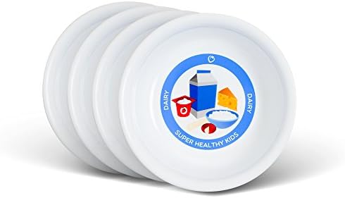 MyPlate for Kids Dairy Bowl (English) 4 Pack