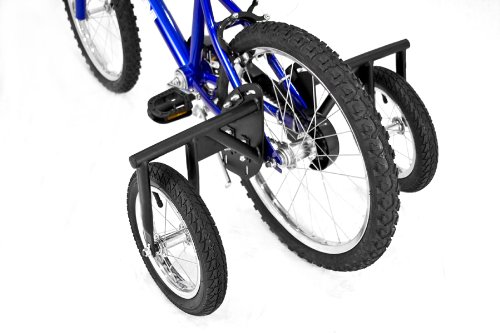 Bike USA Inc's Junior Stabilizer Wheel Kit for Youth 20-Inch Wheel BMX Bikes, Heavy-Duty BMX Training Wheels.