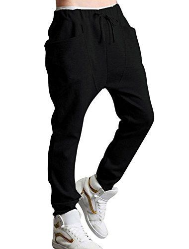 Allegra k men baggy pockets drawstring elastic waist le…