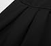 Belle Poque Women's Classy Scoop Neck Striped Retro Swing Dress