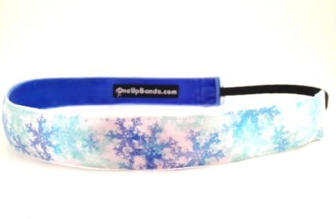 One Up Bands Women's Cool Snowflakes One Size Fits Most