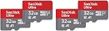 SanDisk Ultra 32GB microSDHC Card with Adapter Twin Pack UHS-I A1 120 MB/s