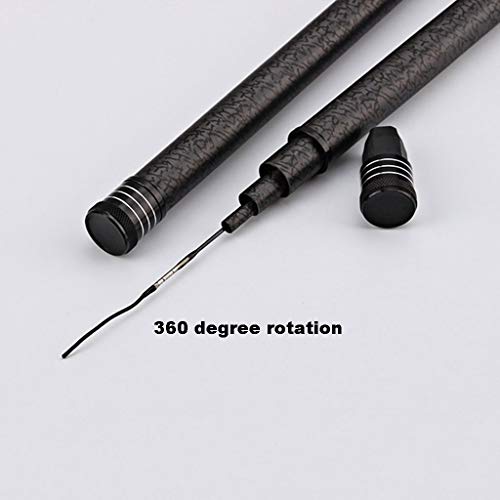 JIE KE Angelausrüstung Ultraleichter super hart tragbarer Teleskop-Einstellbarer Angelrute Karpfencarbon-Angelruten… – Bild 5