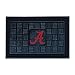 FANMATS 11348 Alabama Crimson Tide Heavy Duty Vinyl Medallion Outdoor Door Mat - 19.5in. x 31in.