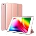 kenke iPad Case 9.7 for 2017/2018,Ultra Slim Lightweight Smart Case TPU Soft Silicone Stand with Auto Sleep/Wake for iPad Cover 9.7 inch iPad 5th/6th Generation-Rose Gold primary