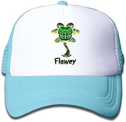 VanEric Undertale Flowey Kids Adjustable Mesh Back Trucker Hat