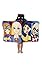 DC Superhero Girls Hooded Towel Wrap for Bath, Pool and Beach