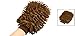 uxcell Microfiber Chenille Wash Mitt Mitten Car Cleaning Glove Brown