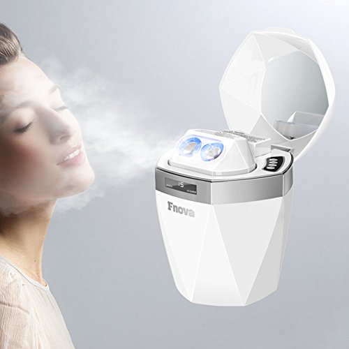 Fnova  Nano Facial Steamer Facial Sauna with Adjustable Hot and Cold Mist Nozzles, Cleansing, Moisturizing, Firming, 3-in-1 Function Nano Sprayer for Home SPA