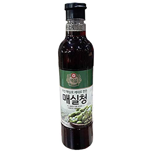 Korean Beksul All Purpose Plum Extract Syrup 매실청 2.2lb (18-pack)
