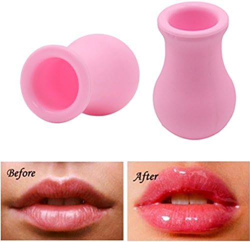 Makeup World Lips plumper,Food-Grade Soft Silicone,Lips Enhancer plumper Device,Pink