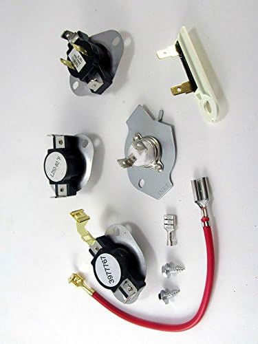 Clothes Washing Machine Replacement Parts NEW 3977767 3392519 3387134 3399848 3977393 WHIRLPOOL DRYER THERMOSTAT KIT Free FastShip