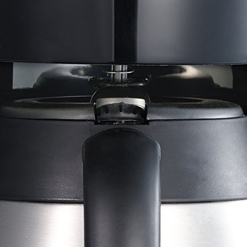 [- Severin KA 4131 Kaffeeautomat mit Edelstahl-Thermokanne (1000 Watt, 1 L) Edelstahl gebürste