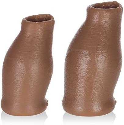 Silicone Faux Foreskin Medium Tone Medium/Large