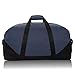 iEquip Duffle Gym Bag, Heavy Duty Travel Carry-On Clothing Work Out Bag (Navy - Large 21