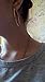 IDB Stainless Steel Big Hoop Earrings - Gold or Silver - 6 different sizes to choose from (Gold 1.9 inches (50mm))
