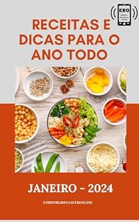 Livro Receitas e dicas para o ano todo - MÊS DE JANEIRO