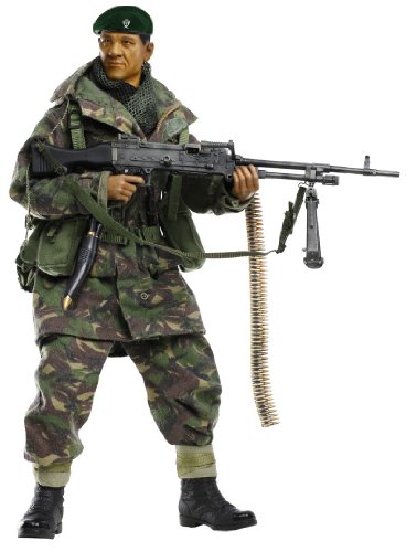 Dragon Models "Dhak Gurung" (GPMG Gunner) Action Figure: Gurkha Infantry, 1st Battalion, 7th Duke of Edinburgh's Own Gurkha Rifles, Falklands War 1982, Scale 1/6