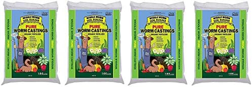 Wiggle Worm WWSB30LB Builder Worm Castings, 30 lb. Compost, Soil, 30-Pound (Fоur Paсk)