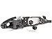 HEADLIGHTSDEPOT Chrome Housing Halogen Headlights Compatible With Pontiac Grand Prix 1997-2003 Includes Left Driver and Right Passenger Side Headlamps