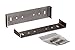 Rust-Free Mailbox Mounting Bracket, Aluminum, Large (fits mailboxes with a 8”- Wide Floor)