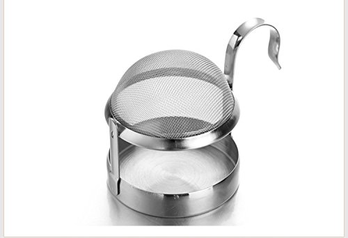 Tea Strainer, Stainless Steel Rotating Fine Tea Mesh Strainer With Handle By Xerus - Thumbnail 2