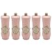 Buorsa 10 Pack Plastic Pink Empty DIY Lip Balm Tube Lipstick Chapstick Container Cosmetic Holder