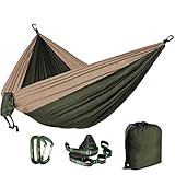 M-Mansnt People Portable Parachute Hammock Camping Survival Flyknit Hunting Leisure Hamac Travel Double Person Hamak