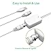 HDTV Antenna, Lipeno 50 Miles Range Indoor Amplified TV Antenna with Detachable Amplifier Singal Booster, USB Power Supply and 13FT+3FT High Performance Coaxial Cables – Transparent Cat Appearance