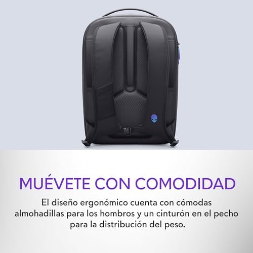 Mochila AW7825P de 18", capacidade de 28L, malha 3D respirável
