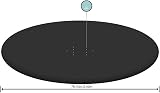 Bestway Flowclear Cover for Fast Set Pools 280 cm Black view 5