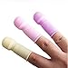 Rubber Mini Finger Sleeve Vibrating Massagers Handheld Put-On Magic Wand Massagers