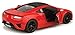 Maisto 2018 Acura NSX Red with Black Top 1/24 Diecast Model Car