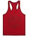 Moge Mens GYM Shark Print Stringer Bodybuilding Gym Tank Tops