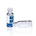 Autosampler Vial, Clear Chromatography Lab Vial, HPLC LC GC 1.5 ml Wide Opening Short Screw-Thread Sample Vial with Write-on Spot, Clear, 12x32 mm, 8-425 Top Type, 100 pcs/pk by ALWSCI