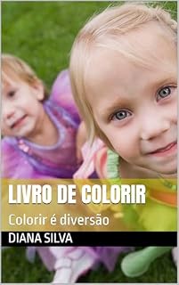 Livro Livro de colorir : Colorir é diversão (Livro de colorir dinossauro)