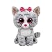 Ty Kiki Cat Plush, Grey, Medium