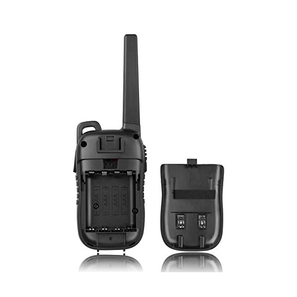 Flexzion-Handheld-Walkie-Talkie-22-Channel-GMRSPMRFRS-2-Way-Radio-Transceiver-2-Miles-Up-to-3-Miles-Range-UHF-Call-Wireless-Phone-Interphone-Toy-for-Outdoor-Camping-Hiking-Black-1-Pair