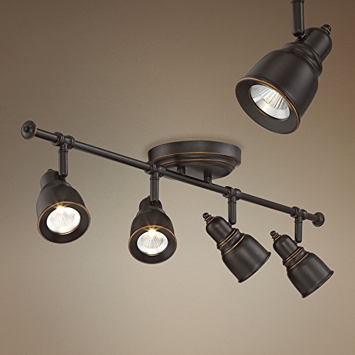 Pro Track Denise 4-Light Bronze LED Track Fixture