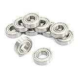 10 Pcs 6900Z 10 x 22 x 6mm Single Row Sealed Deep Groove Ball Bearings