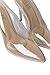 Azalea Wang Transparent Clear Cinderella See Through Pointed Toe Sexy High Heel Pumps Wedding Dress Shoes-NUDE_8