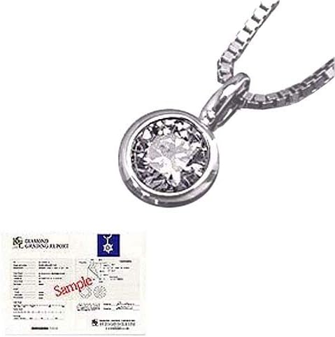 ダイヤモンドペンダントネックレス 0 15ctup Si 2 Gカラー Excellent エクセレント フクリン留め ラウンドセッティング Pt850 正規販売店 プラチナ Pt900 一粒ダイヤ 長さ調節自在 ベネチアンaチェーン 鑑定書付