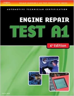 Thomson Delmar Learning S Ase Test Preparation A1 A8 L1