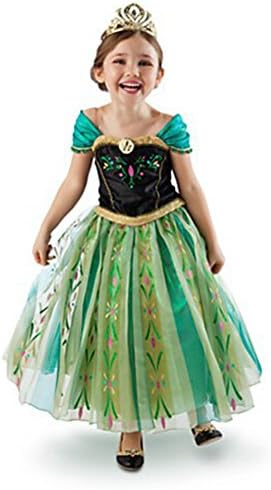 BD Baby Girl's Snow Queen Dress Costume Party Princess Dress Sequined Dress, 8