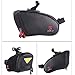 camgo Bike Wedge Saddle Bag, Mountain Road Bike Seat Pack Bag Cycling Bicycle Bag Repair Tools Pocket Riding Cycling Supplies (Black)thumb 1