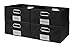 Niche Cubo Half-Size Foldable Fabric Storage Bins (Set of 4), Black