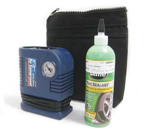 Click Here to See More Images MINI Cooper / Cooper S Slime Emergency Flat Tire Mobility Repair Kit - Compressor Sealant & Bag
