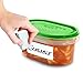 Jokari Label Once Erasable Food Labels with Marker and Eraser Reusable Removable Adhesive Labels for Kitchen Storage Freezer Dishwasher and Microwave Safe 70 Pack