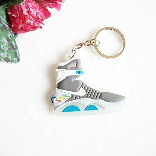 Back To The Future II Nike Air Mag Keychain, Sneaker Keychain Key Chain Key Ring Key Holder, Llaveros Chaveiro